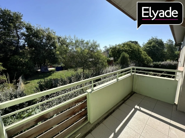 A vendre Appartement T2 de 41 m² à Aucamville avec balcon et parking privé