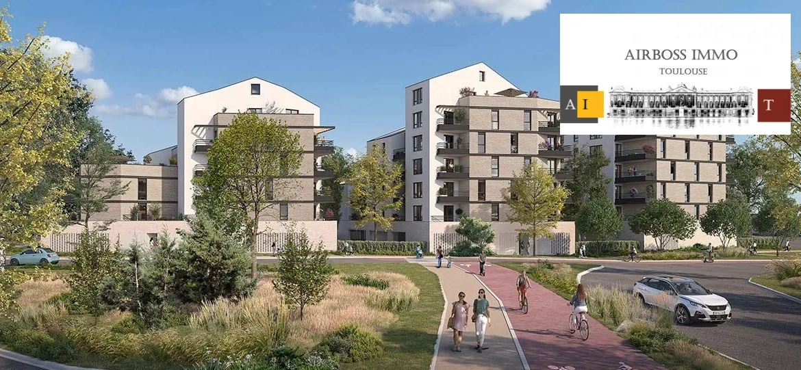 Appartement T2 neuf à Toulouse Vauquelin – Moderne et lumineux 