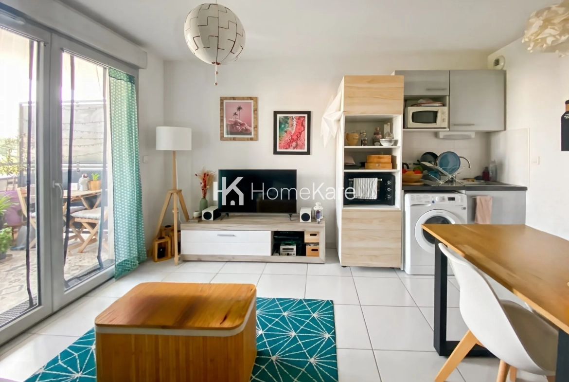 Appartement T2 lumineux avec balcon et parking à Toulouse Jolimont 