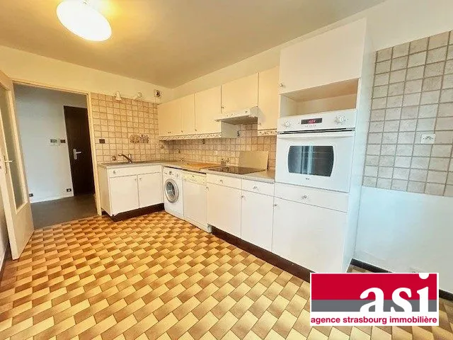 Appartement 2 pièces avec terrasse à Neudorf, Strasbourg 