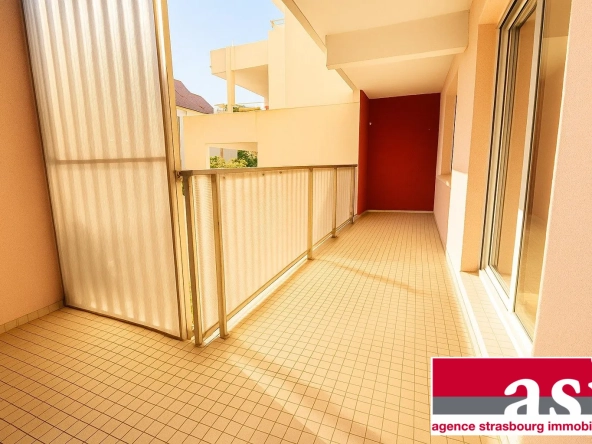 Appartement 2 pièces avec terrasse à Neudorf, Strasbourg