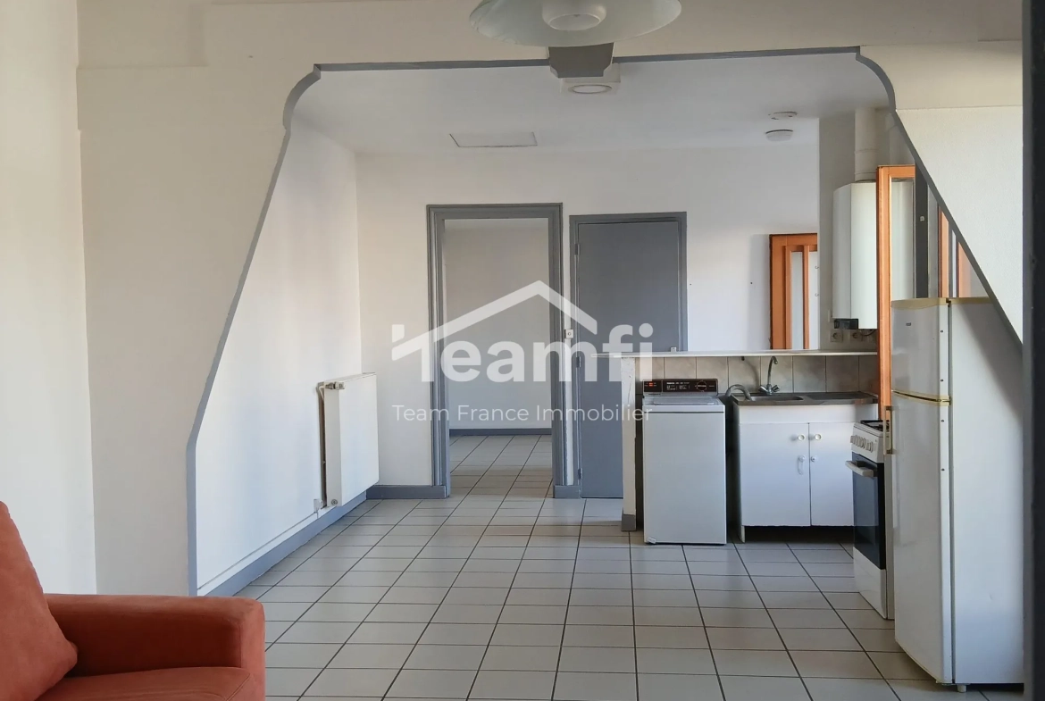 Appartement T3 de 56 m² avec balcon à Roanne – Investissement locatif idéal 