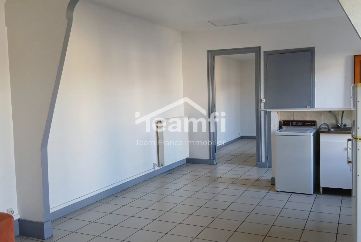 Appartement T3 de 56 m² avec balcon à Roanne – Investissement locatif idéal 