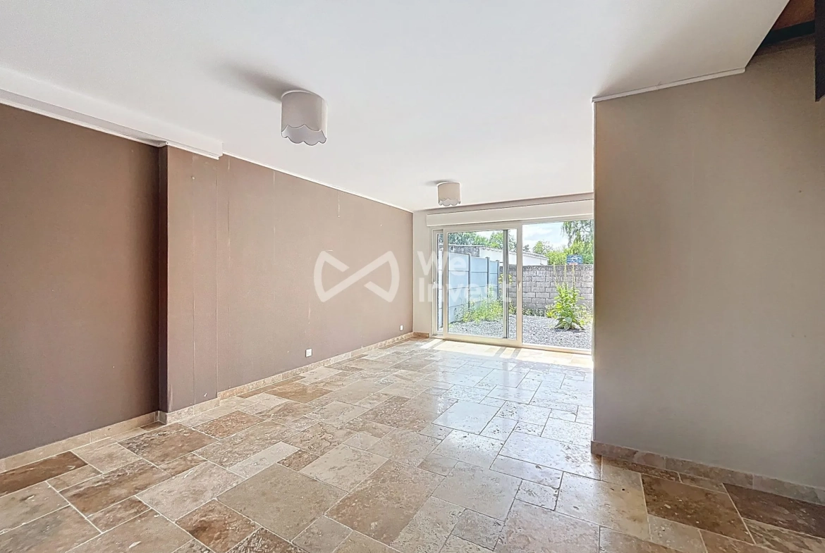 Maison neuve de 80 m² à Hergnies avec jardin et stationnement 