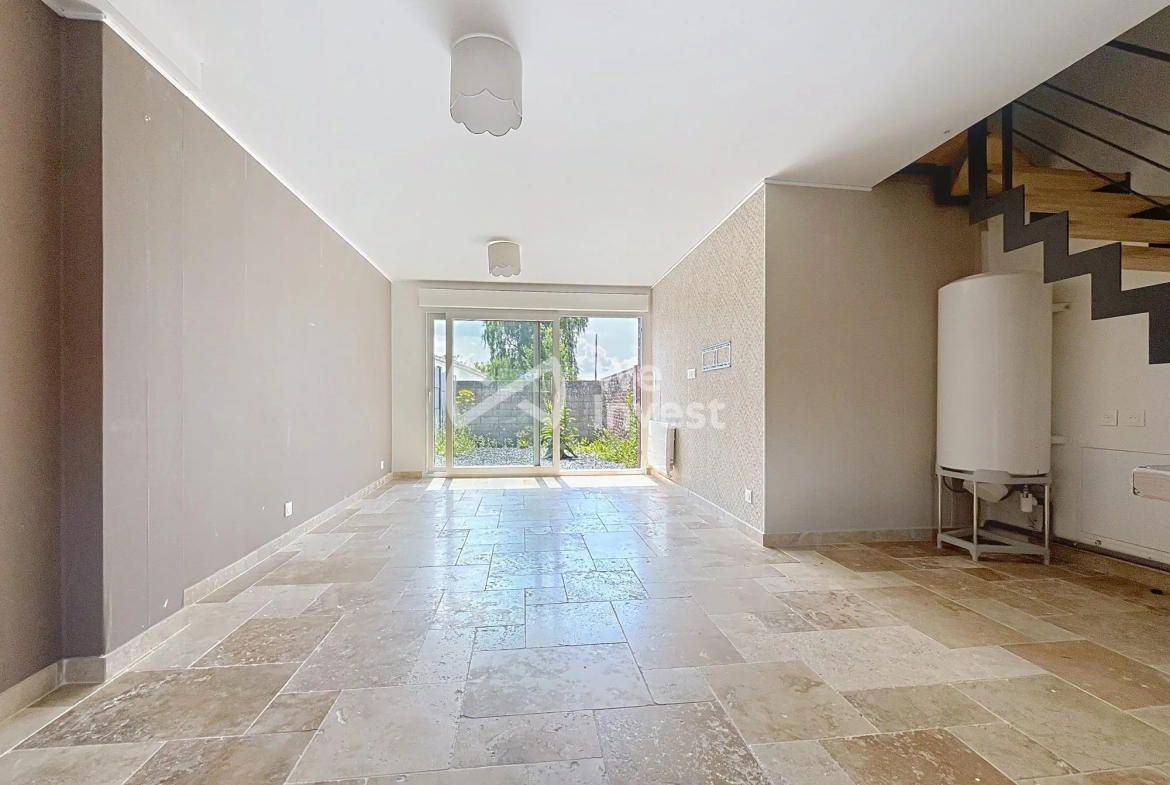 Maison neuve de 80 m² à Hergnies avec jardin et stationnement 