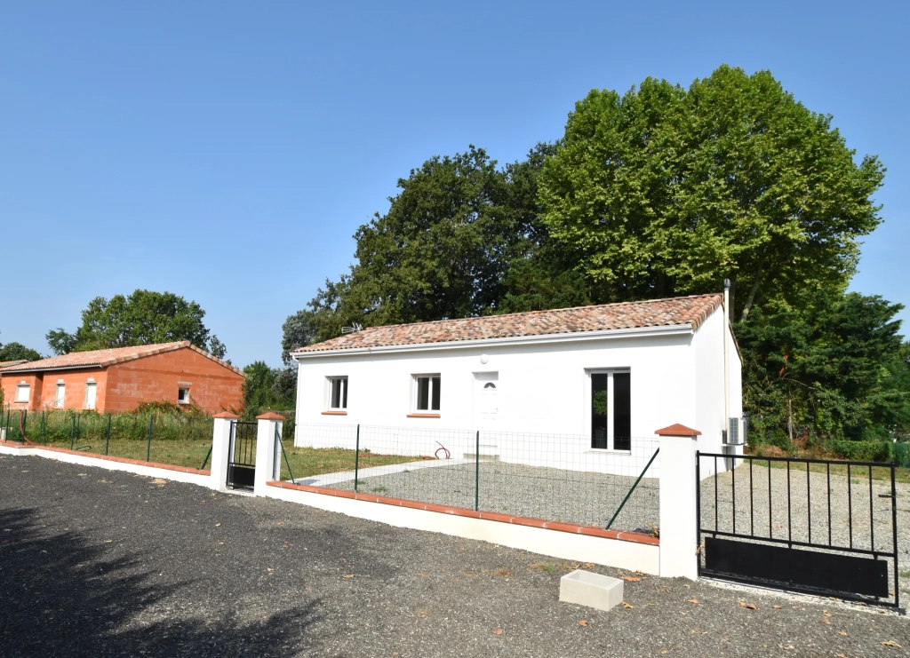 Villa neuve 90 m² à Montbeton, construction 2023, cadre calme et proche de Montauban