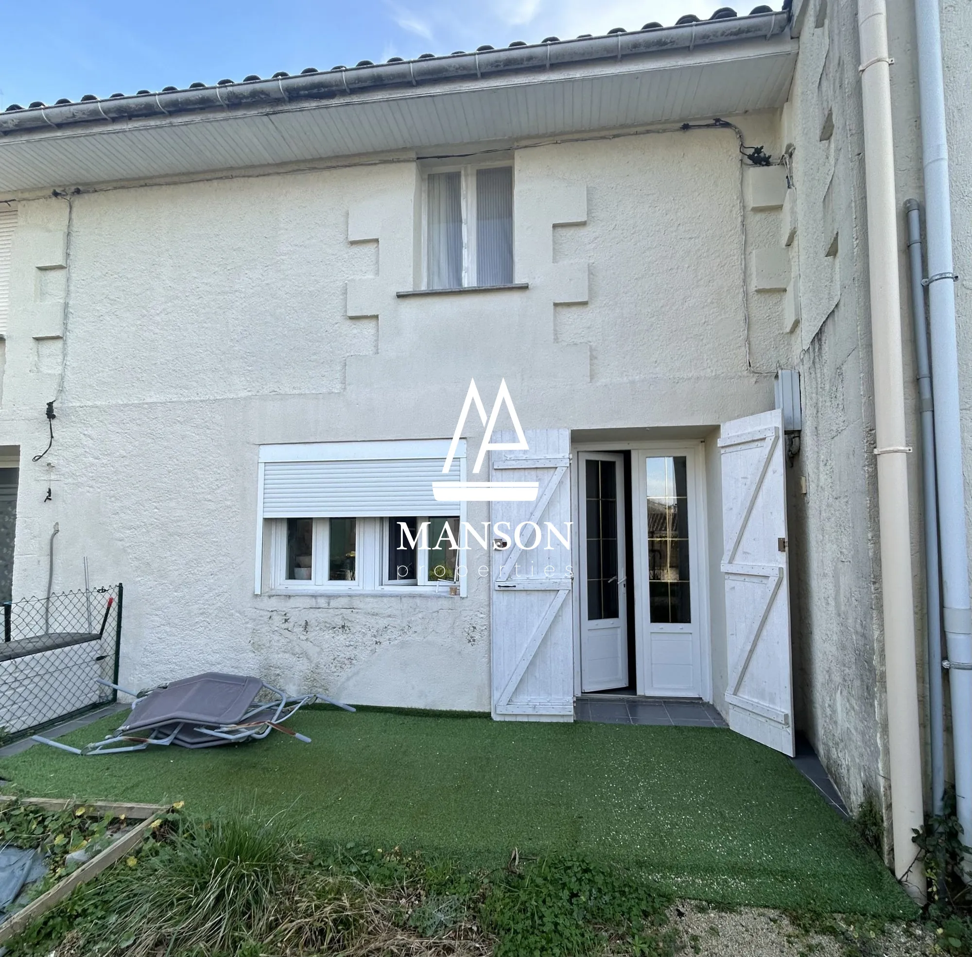 Appartement 2 pièces rénové de 73 m² avec terrasse et jardin à Haux 