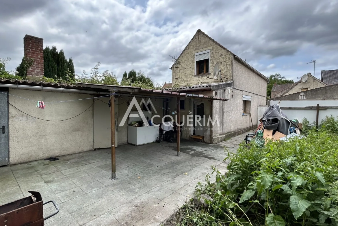 Maison individuelle 2 chambres avec jardin à Ostricourt - Prix attractif 