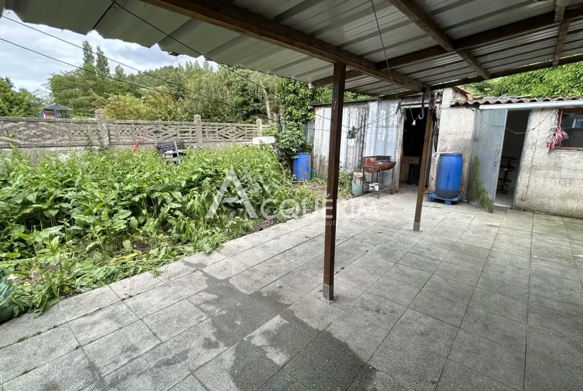 Maison individuelle 2 chambres avec jardin à Ostricourt - Prix attractif 