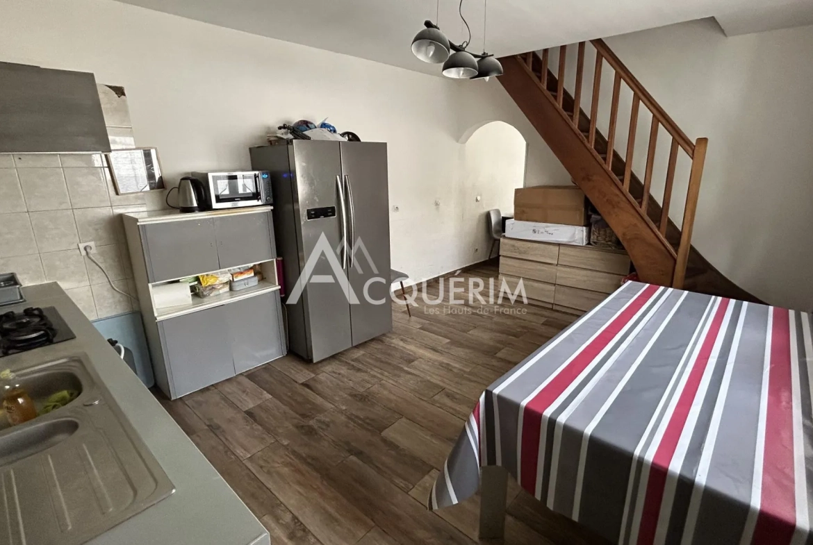 Maison individuelle 2 chambres avec jardin à Ostricourt - Prix attractif 