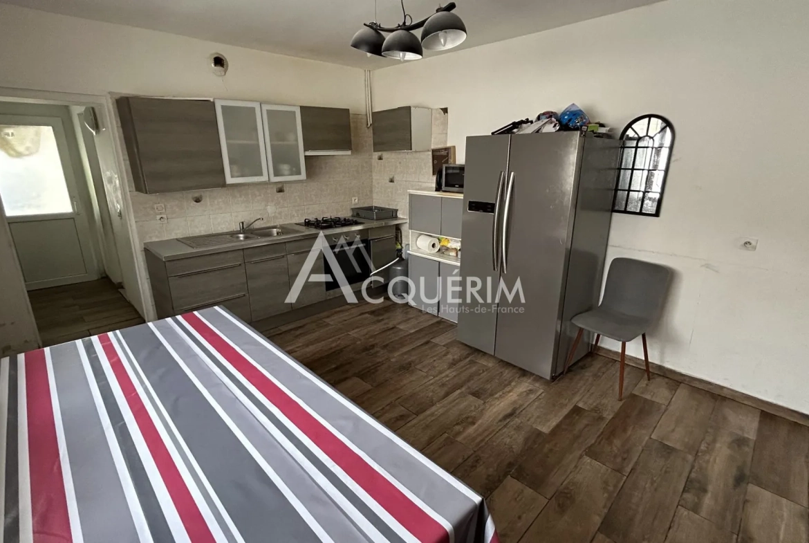 Maison individuelle 2 chambres avec jardin à Ostricourt - Prix attractif 