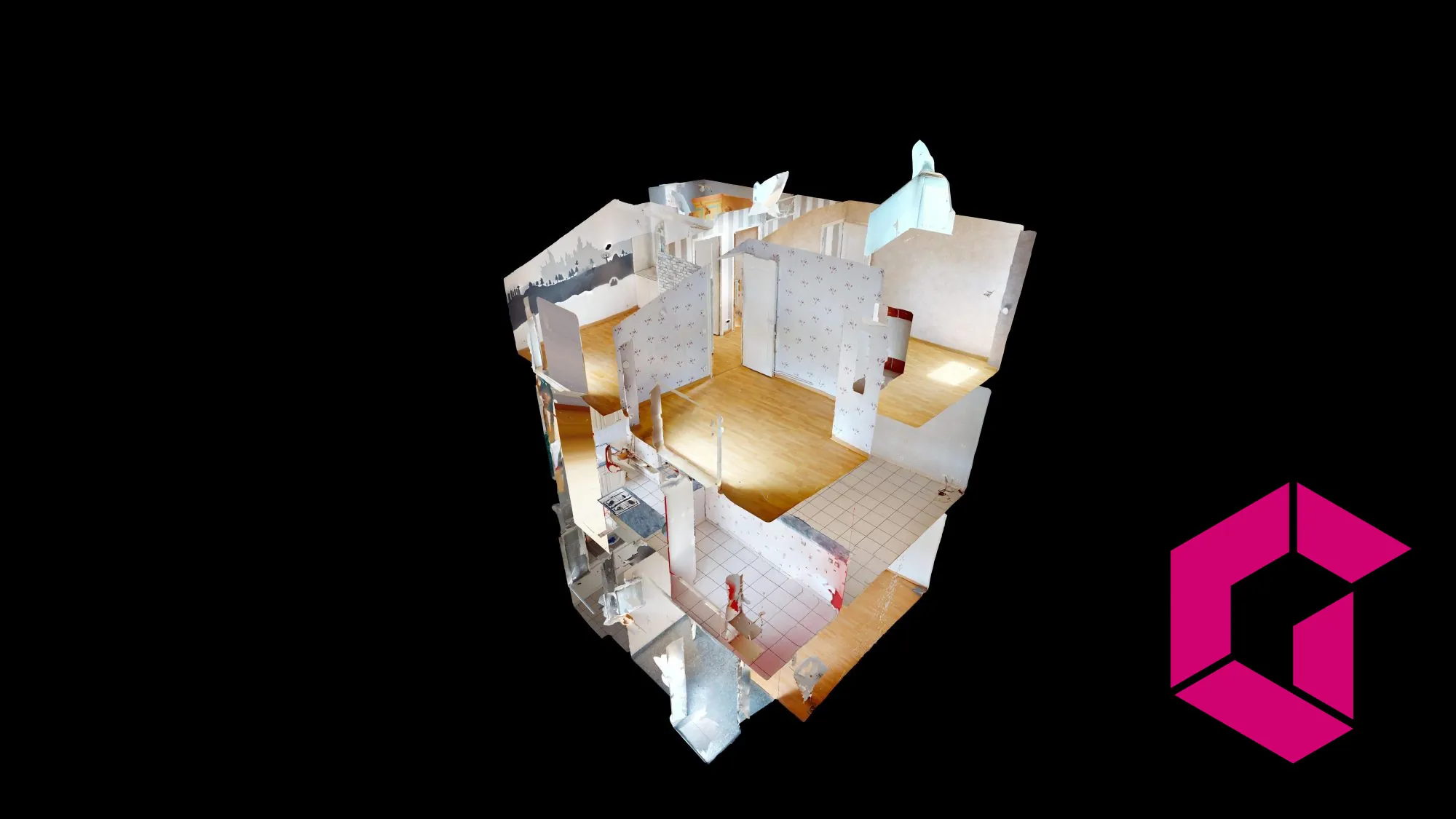 Maison à vendre à Unieux de 98 m² avec 3 chambres et balcon 