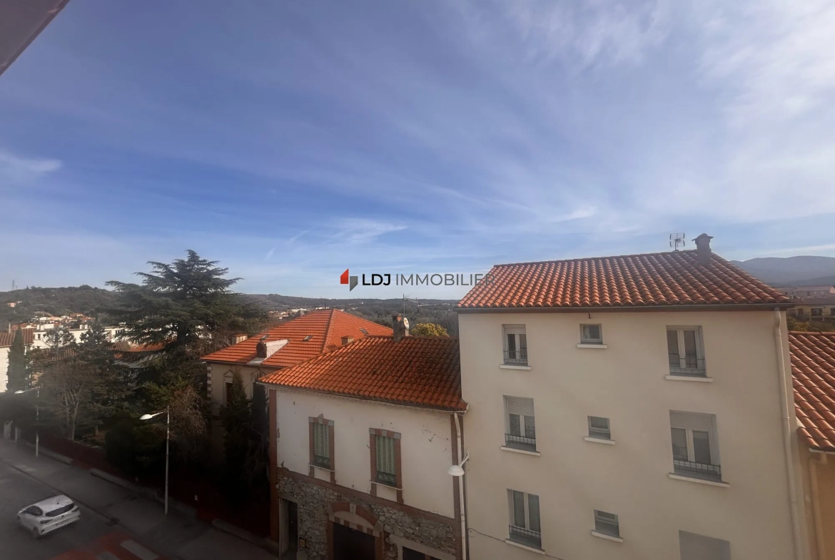 Appartement lumineux avec vue sur Céret, cave et parking - Opportunité à saisir 