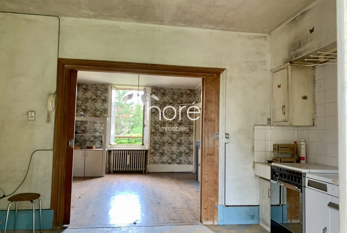 Maison ancienne à rénover avec jardin et dépendances à Dixmont 89500 