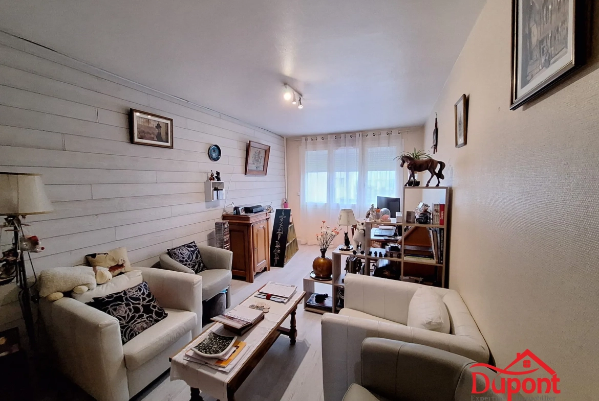 Appartement T2/3 lumineux de 49,29 m² avec balcon à Troyes 