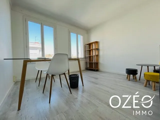 Appartement T3 rénové de 56 m² avec balcon à Perpignan centre-ville 