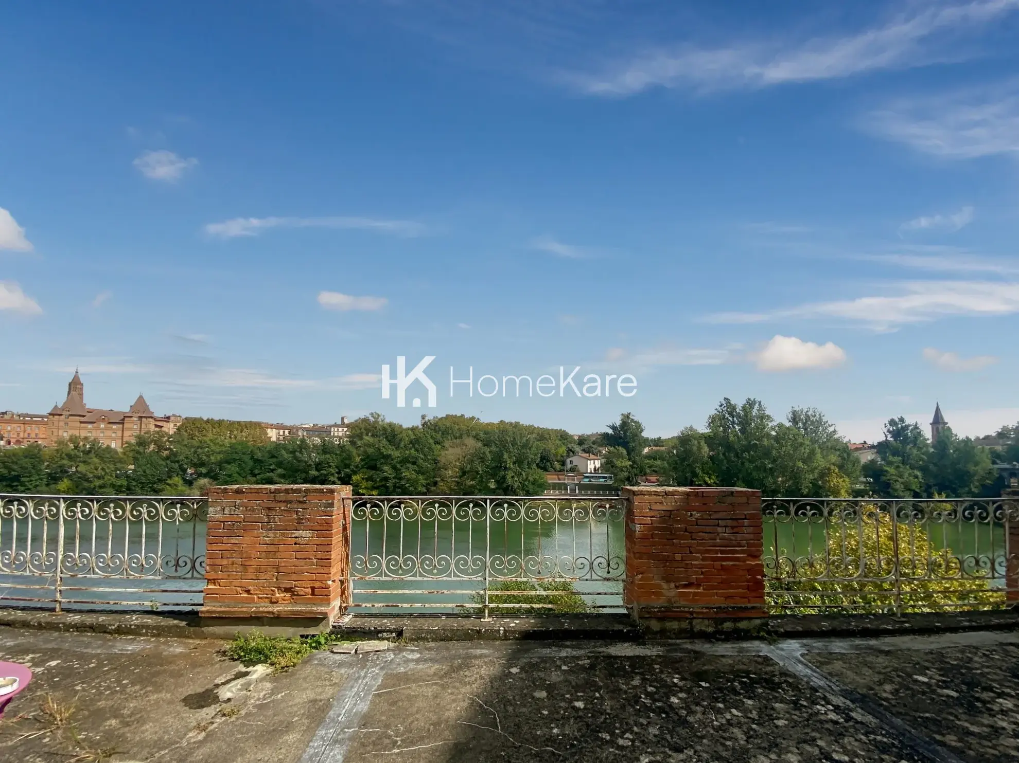 Appartement duplex 120m² avec vue sur le Tarn à Montauban - Dernier étage 