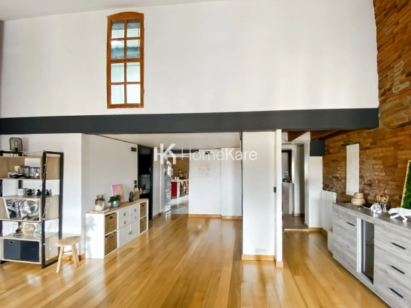 Appartement duplex 120m² avec vue sur le Tarn à Montauban - Dernier étage