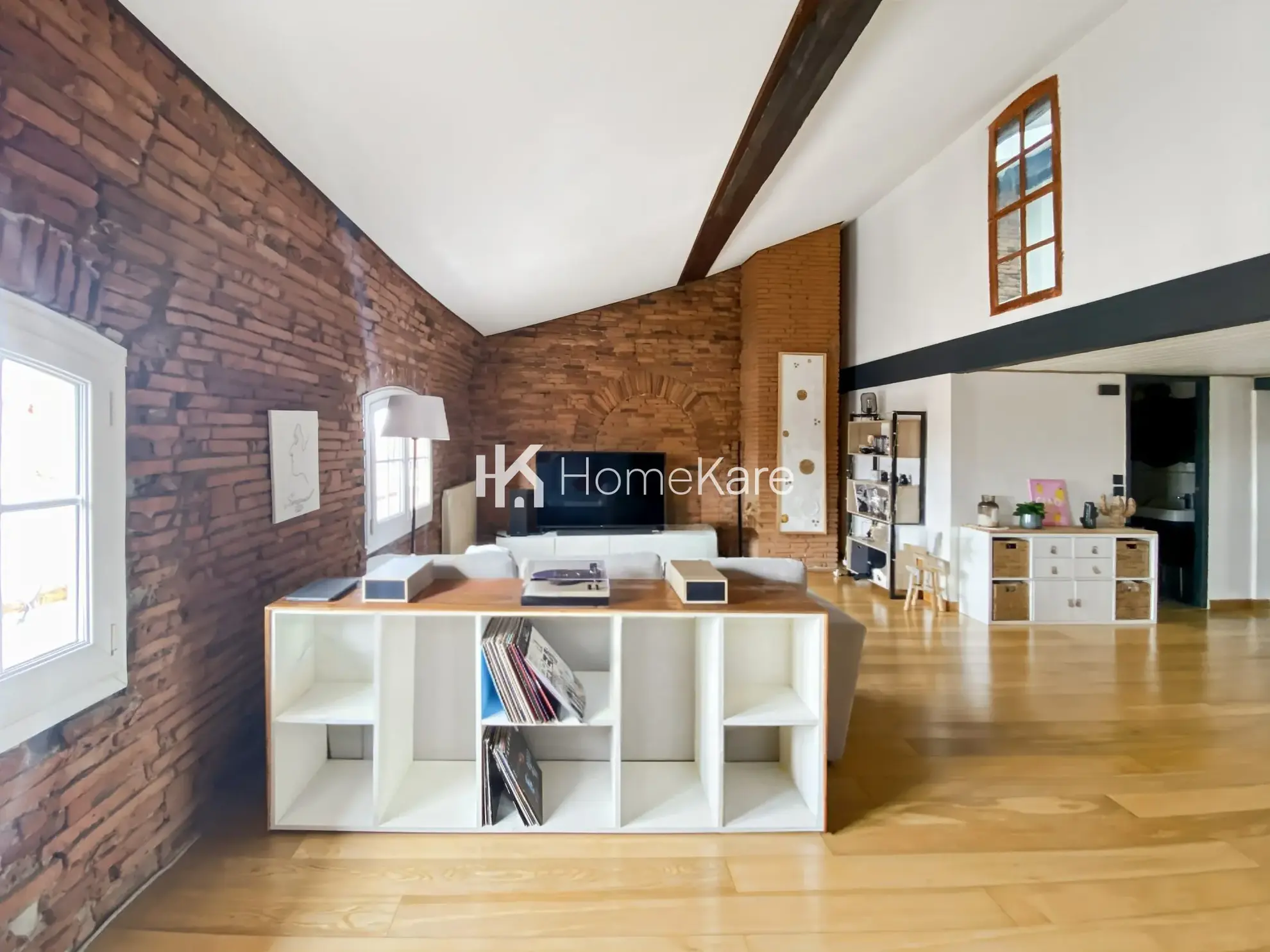 Appartement duplex 120m² avec vue sur le Tarn à Montauban - Dernier étage 