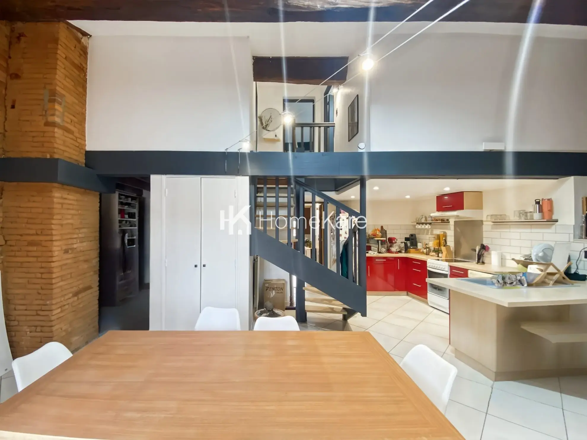 Appartement duplex 120m² avec vue sur le Tarn à Montauban - Dernier étage 