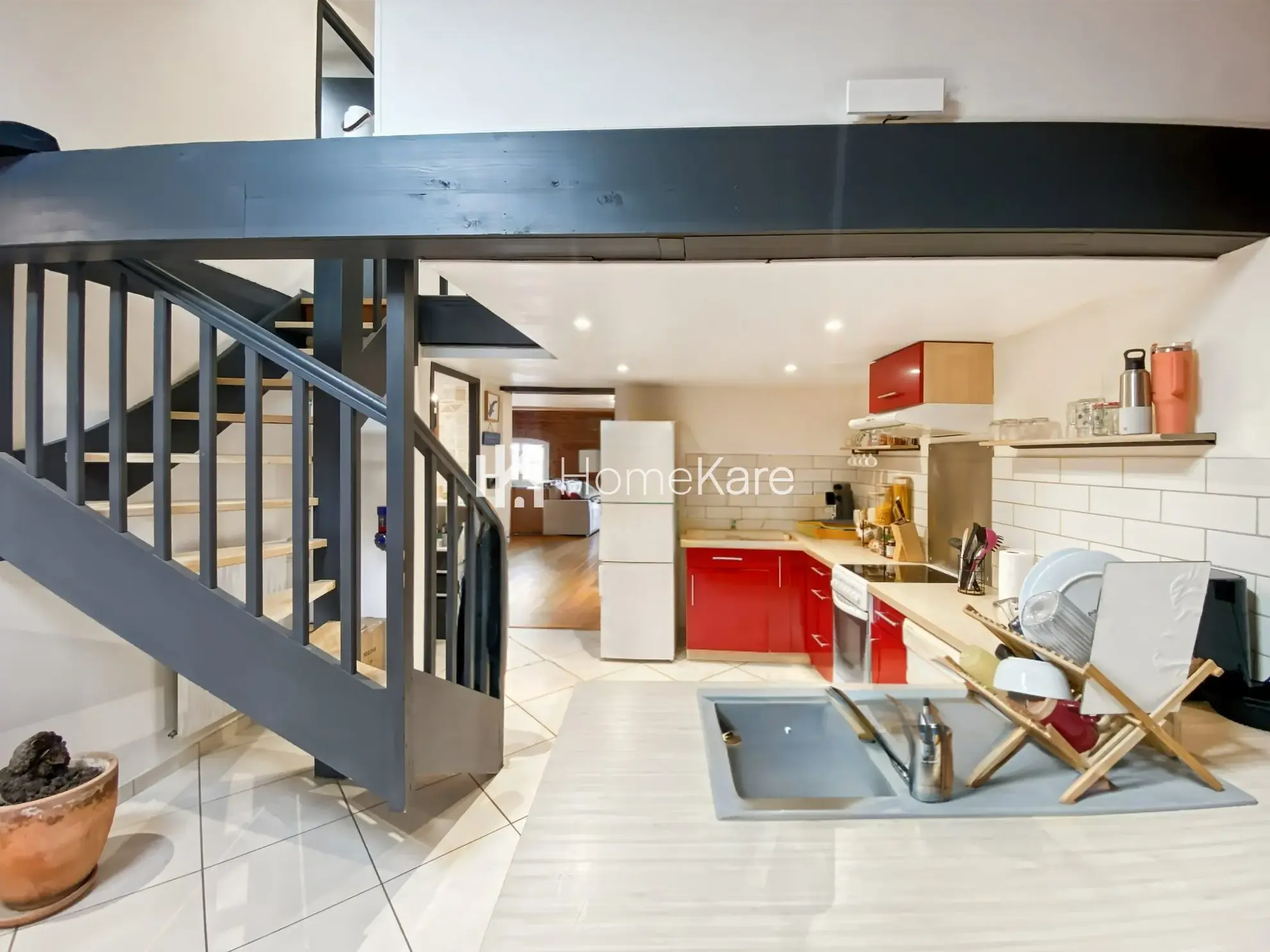 Appartement duplex 120m² avec vue sur le Tarn à Montauban - Dernier étage 