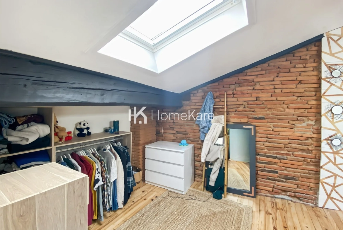 Appartement duplex 120m² avec vue sur le Tarn à Montauban - Dernier étage 