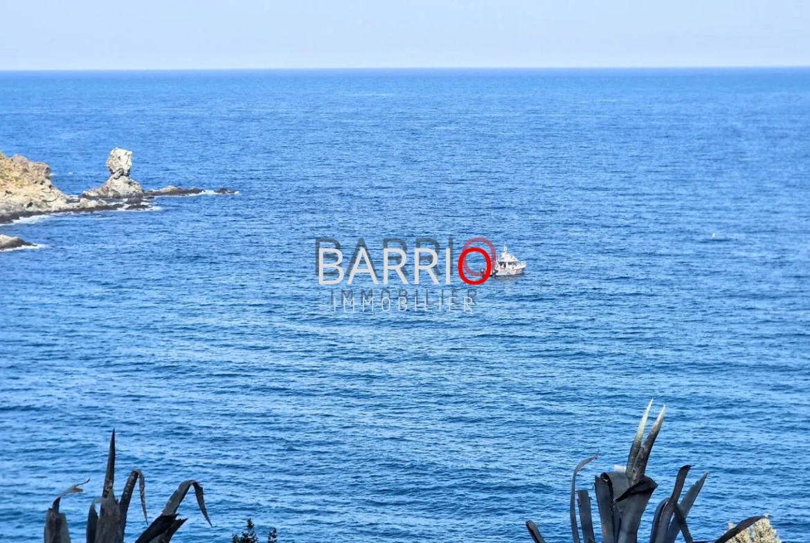 Charmant studio de 13 m² avec vue mer à Banyuls-sur-Mer 