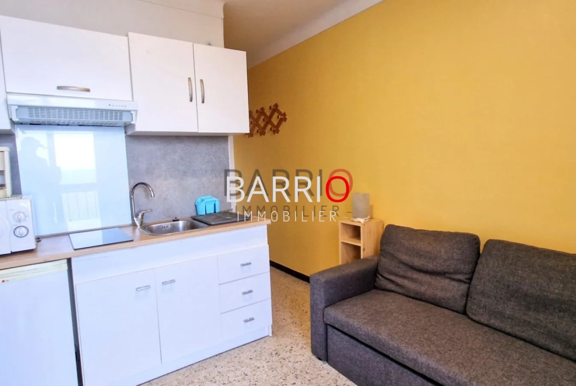 Charmant studio de 13 m² avec vue mer à Banyuls-sur-Mer 
