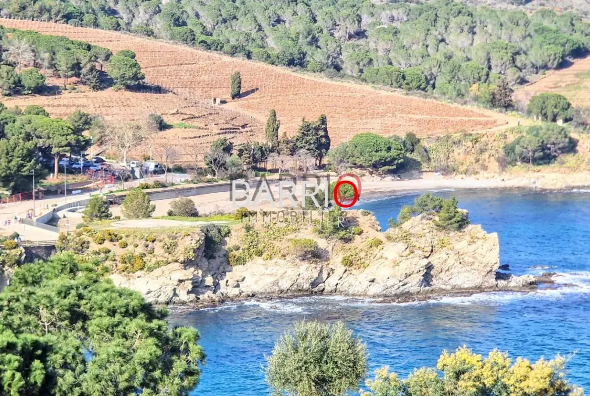 Charmant studio de 13 m² avec vue mer à Banyuls-sur-Mer 