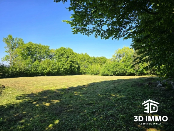 Terrain constructible à vendre à Lez-Fontaine de 30 ares avec prairie attenante