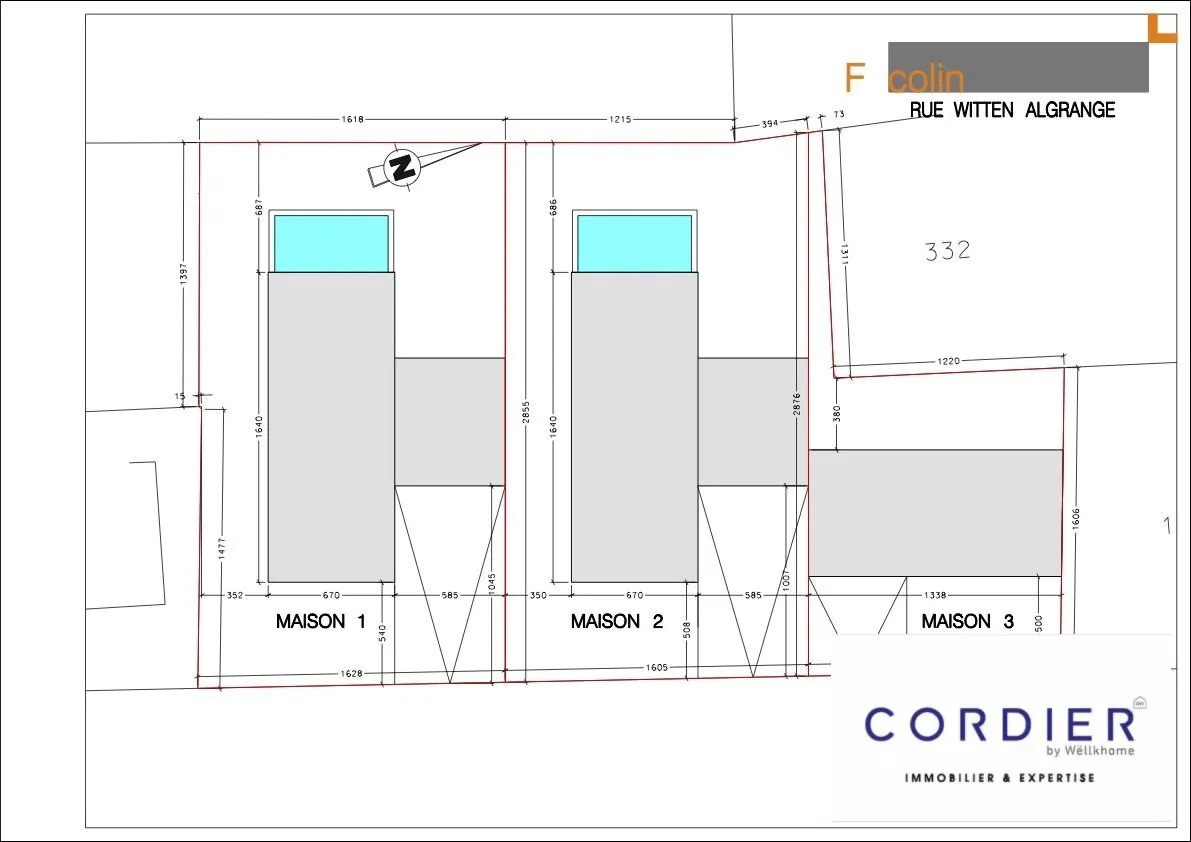 Terrain à vendre à Algrange, proche Luxembourg, avec permis de construire purgé 