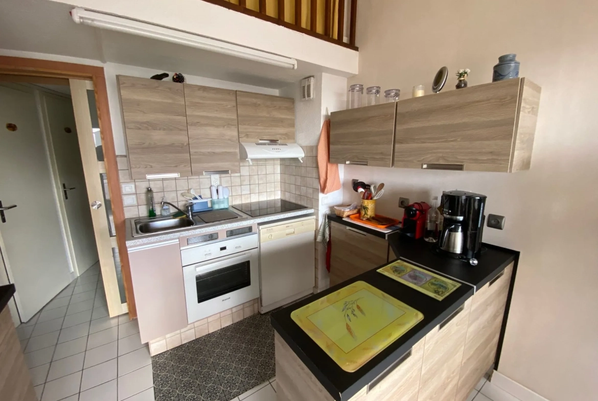 Duplex T3 avec vue sur mer à Le Barcarès - Appartement meublé avec parking privé 