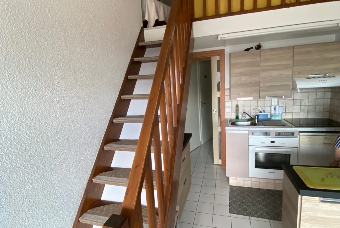 Duplex T3 avec vue sur mer à Le Barcarès - Appartement meublé avec parking privé 