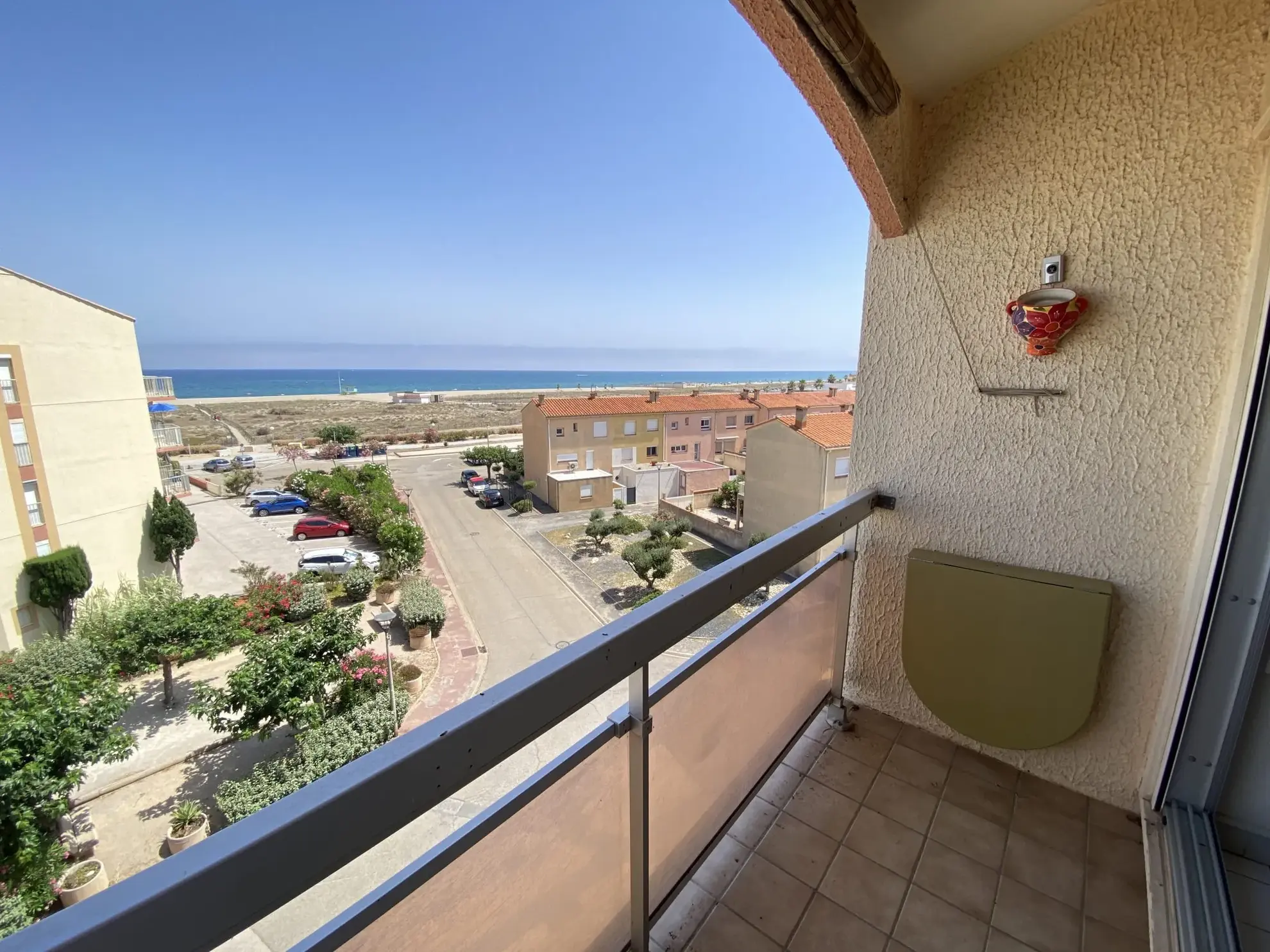 Duplex T3 avec vue sur mer à Le Barcarès - Appartement meublé avec parking privé 