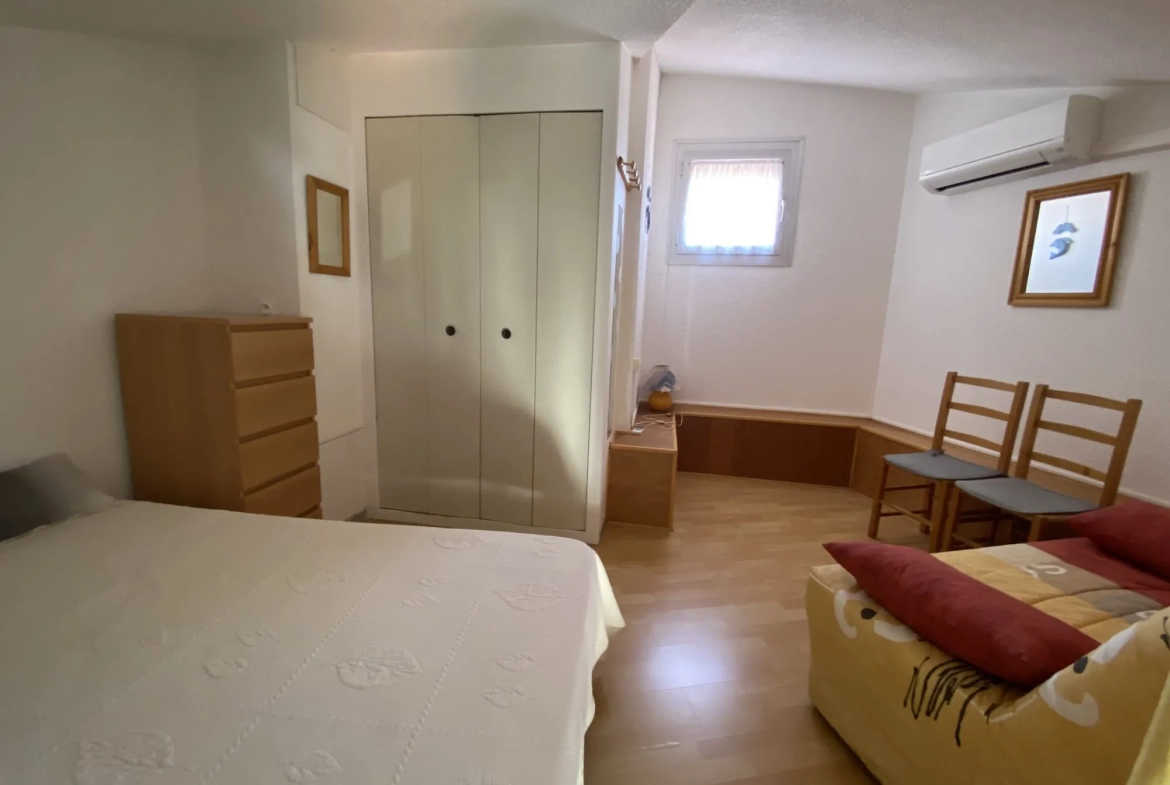 Duplex T3 avec vue sur mer à Le Barcarès - Appartement meublé avec parking privé 
