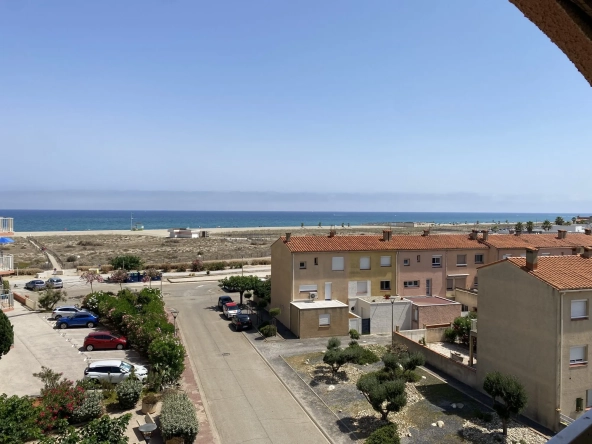 Duplex T3 avec vue sur mer à Le Barcarès - Appartement meublé avec parking privé