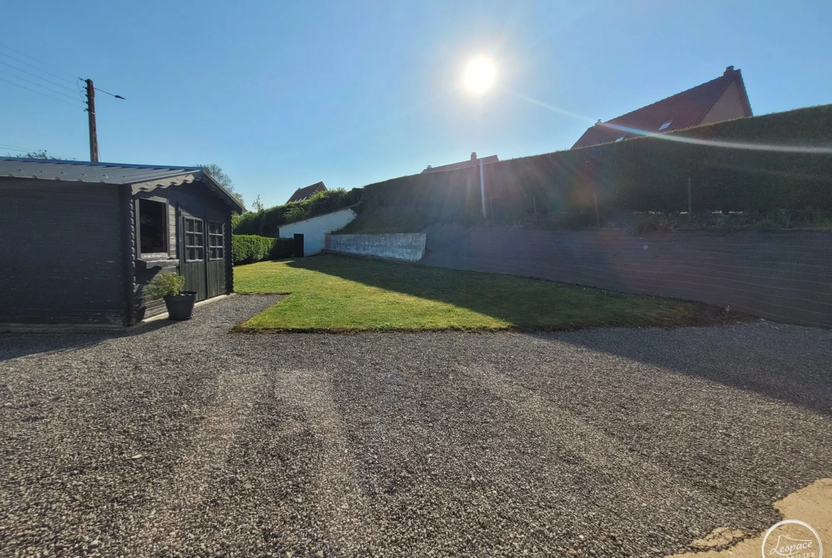 Maison T2 avec jardin et garage à vendre à Tournehem-sur-la-Hem 