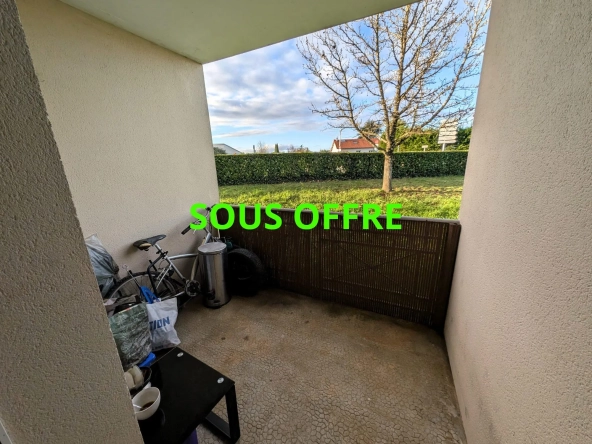 Très bel appartement T2 de 31 m² avec terrasse à Buxerolles