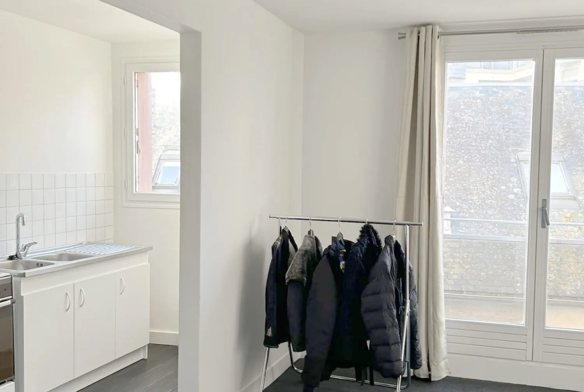 Appartement 30,82 m² à vendre au centre de Granville avec ascenseur 