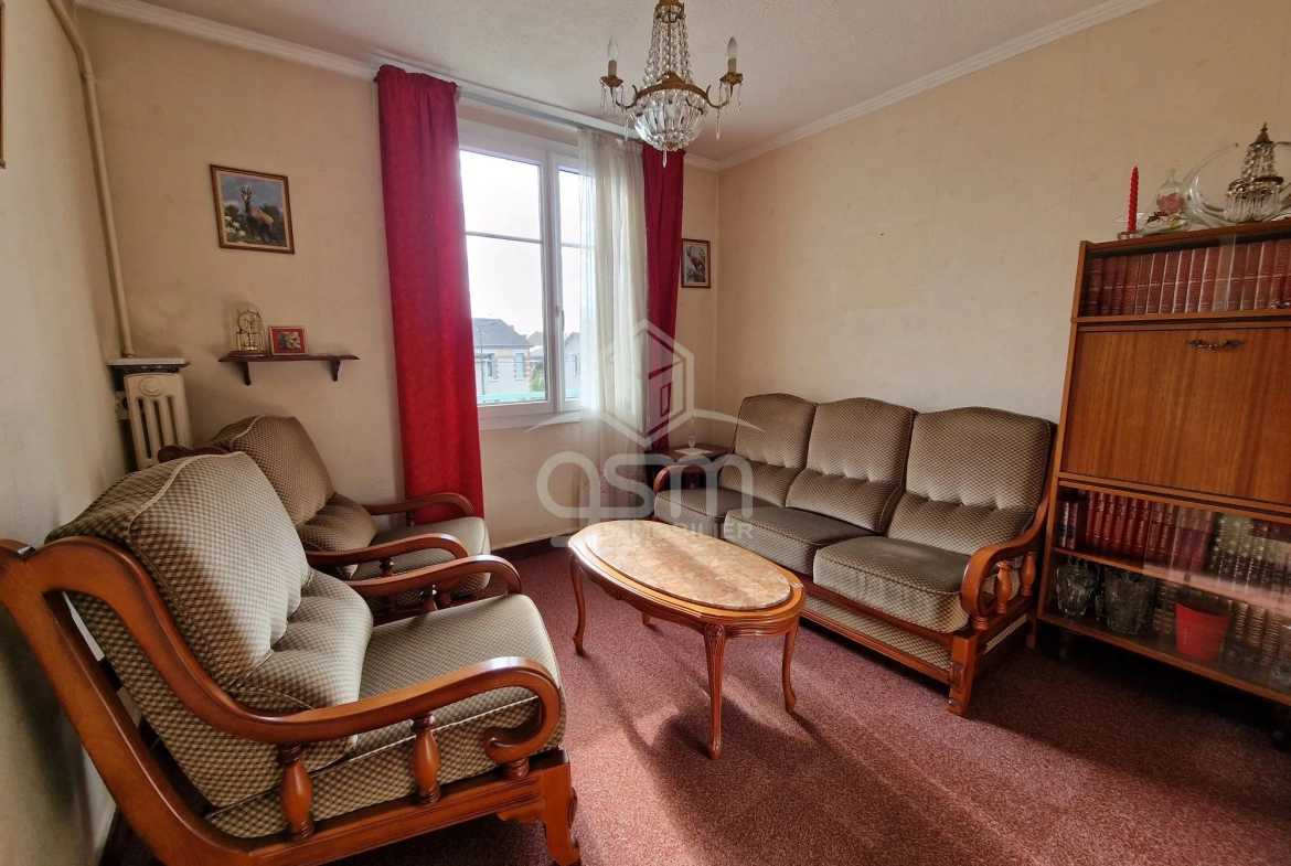 Appartement T3 à vendre à Tours - 58 m², idéal investissement ou premier achat 