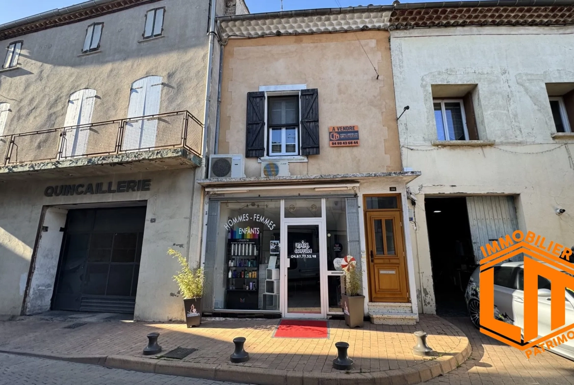 Local commercial de 40 m² à vendre à Bessan, emplacement idéal, bail en cours 