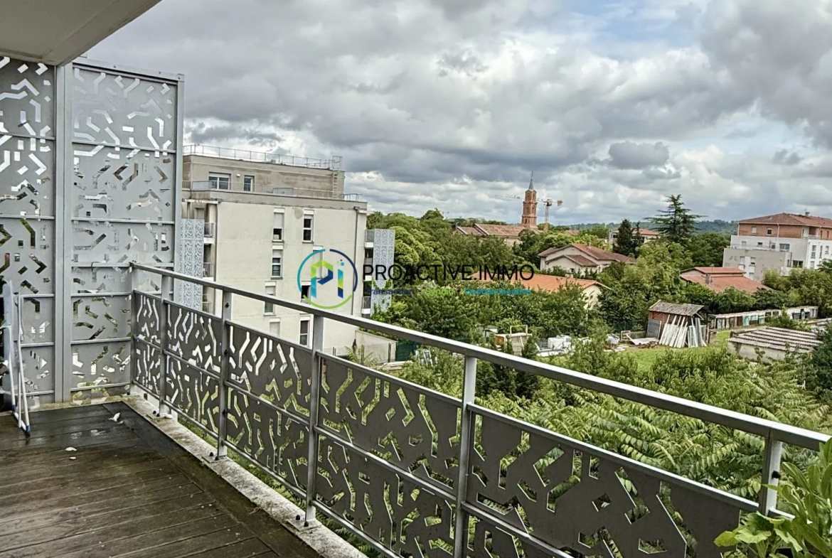 Appartement T2 avec terrasse et parking à Toulouse - Investissement ou résidence 