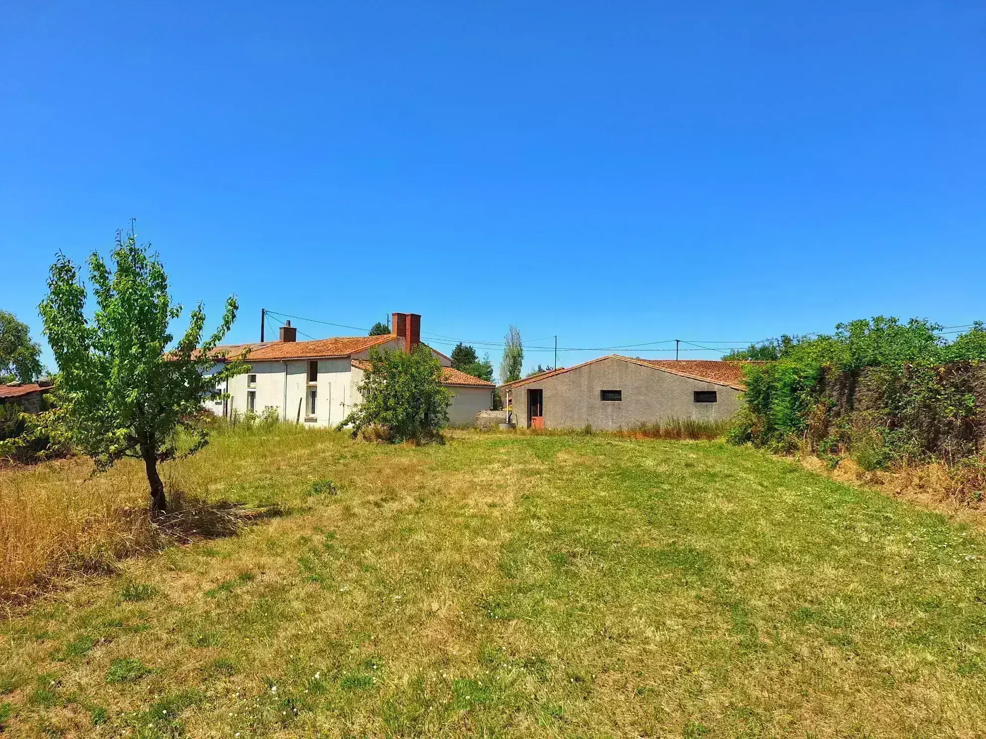 Maison à rénover avec terrain de 5500 m² à La Boissière-du-Doré 