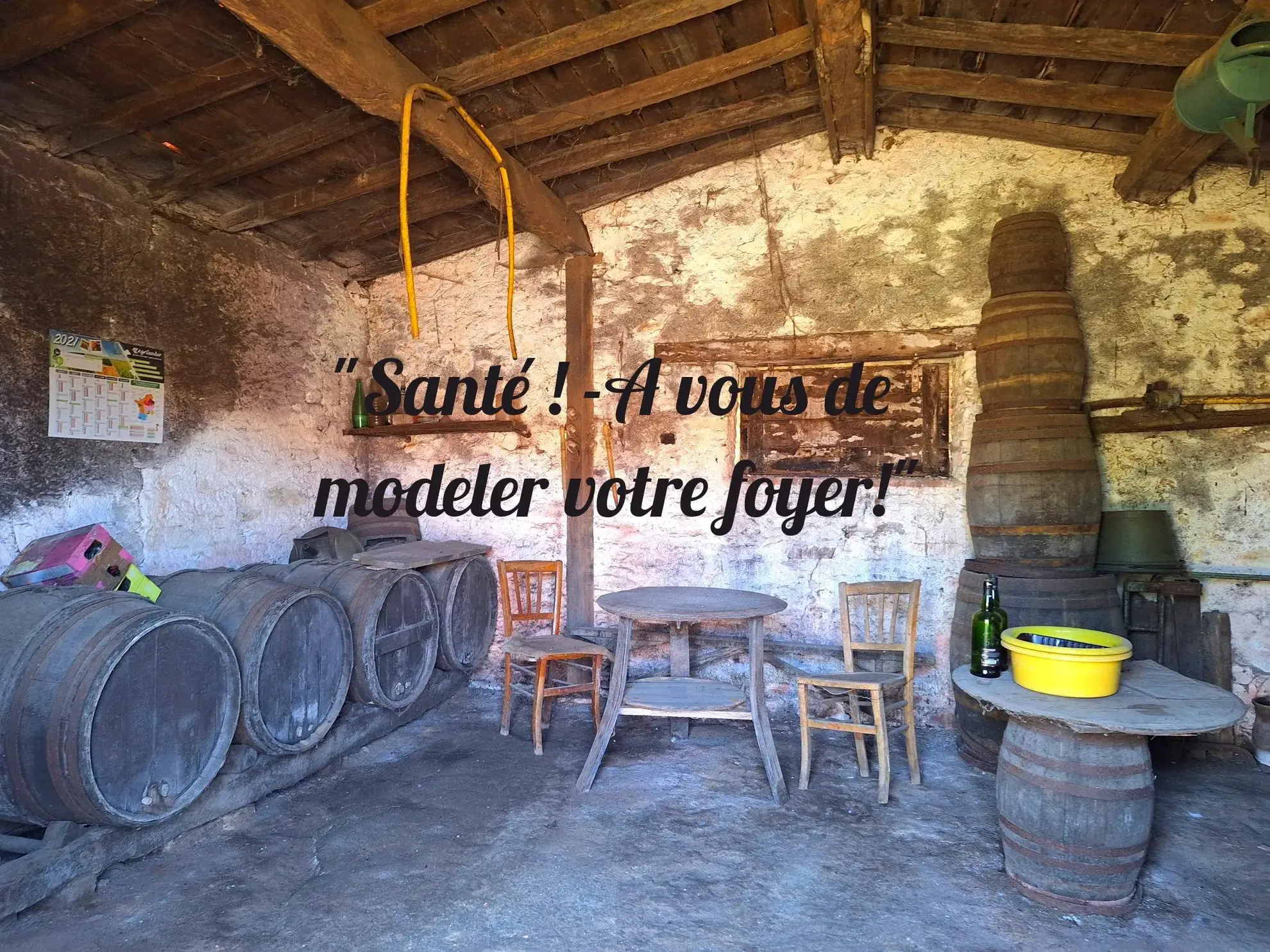 Maison à rénover avec terrain de 5500 m² à La Boissière-du-Doré 