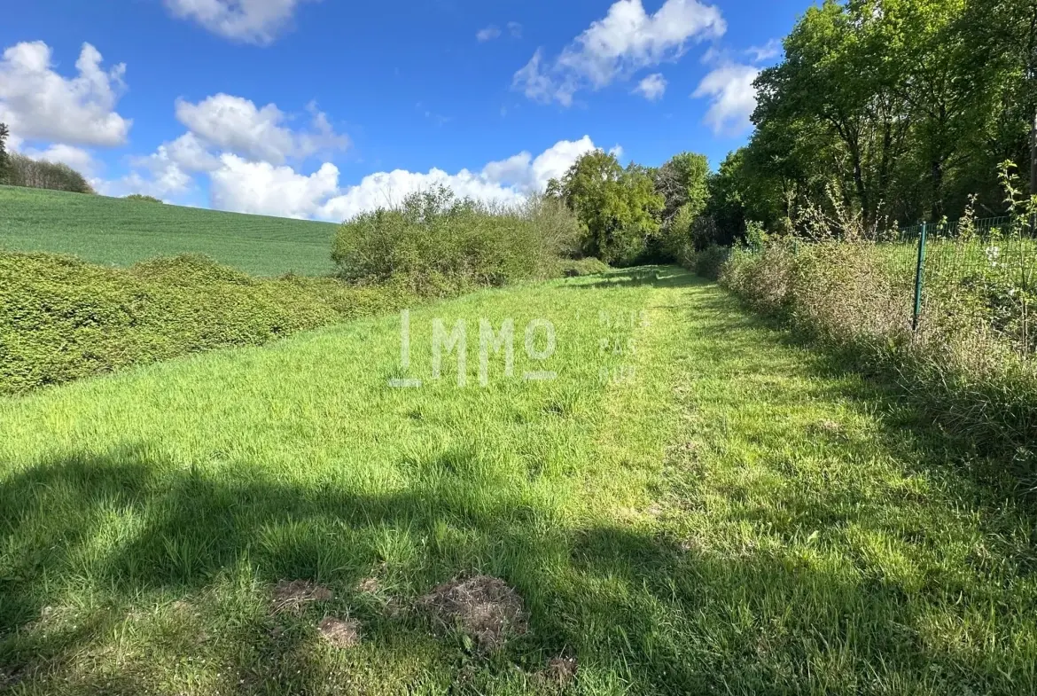 Maison de campagne à rénover à Chahaignes avec terrain arboré et dépendances 