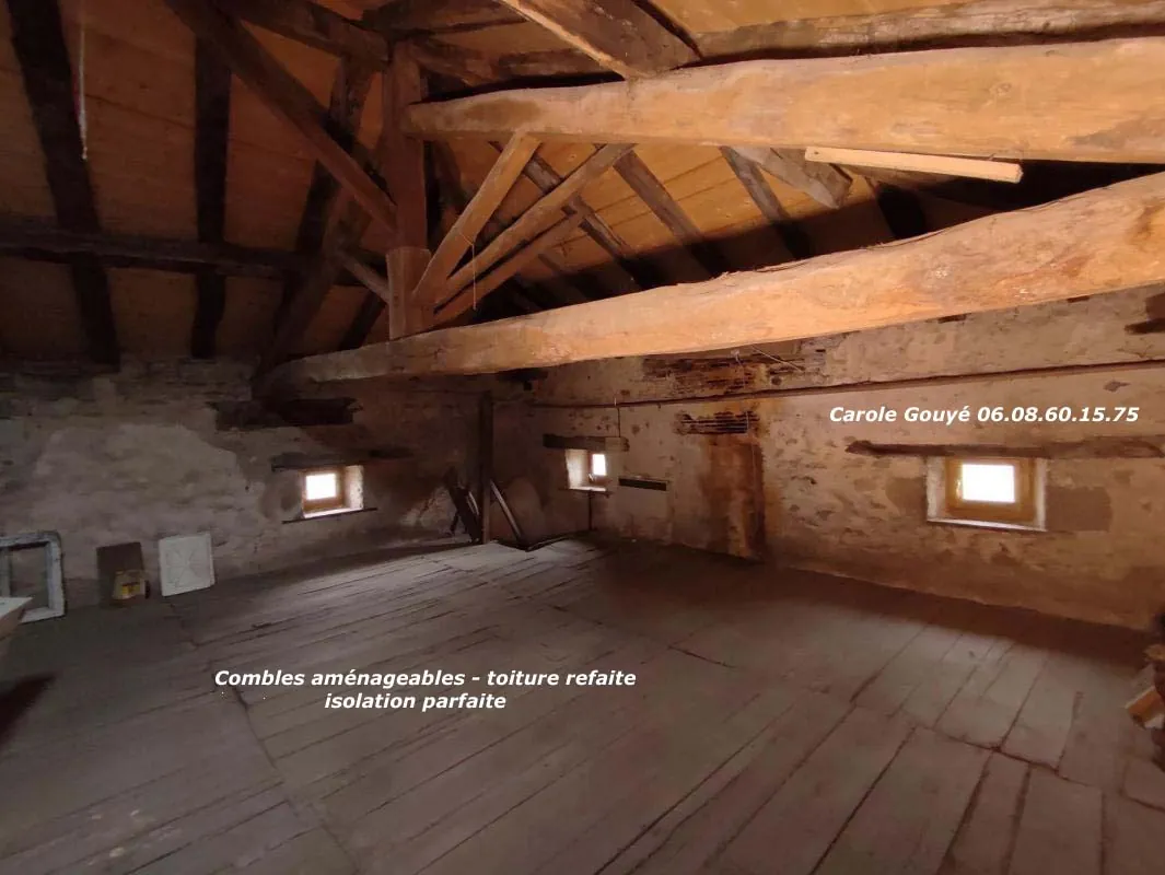 Maison de Bourg à vendre à Champniers et Reilhac, 130 m² avec terrain et potentiel d'extension 