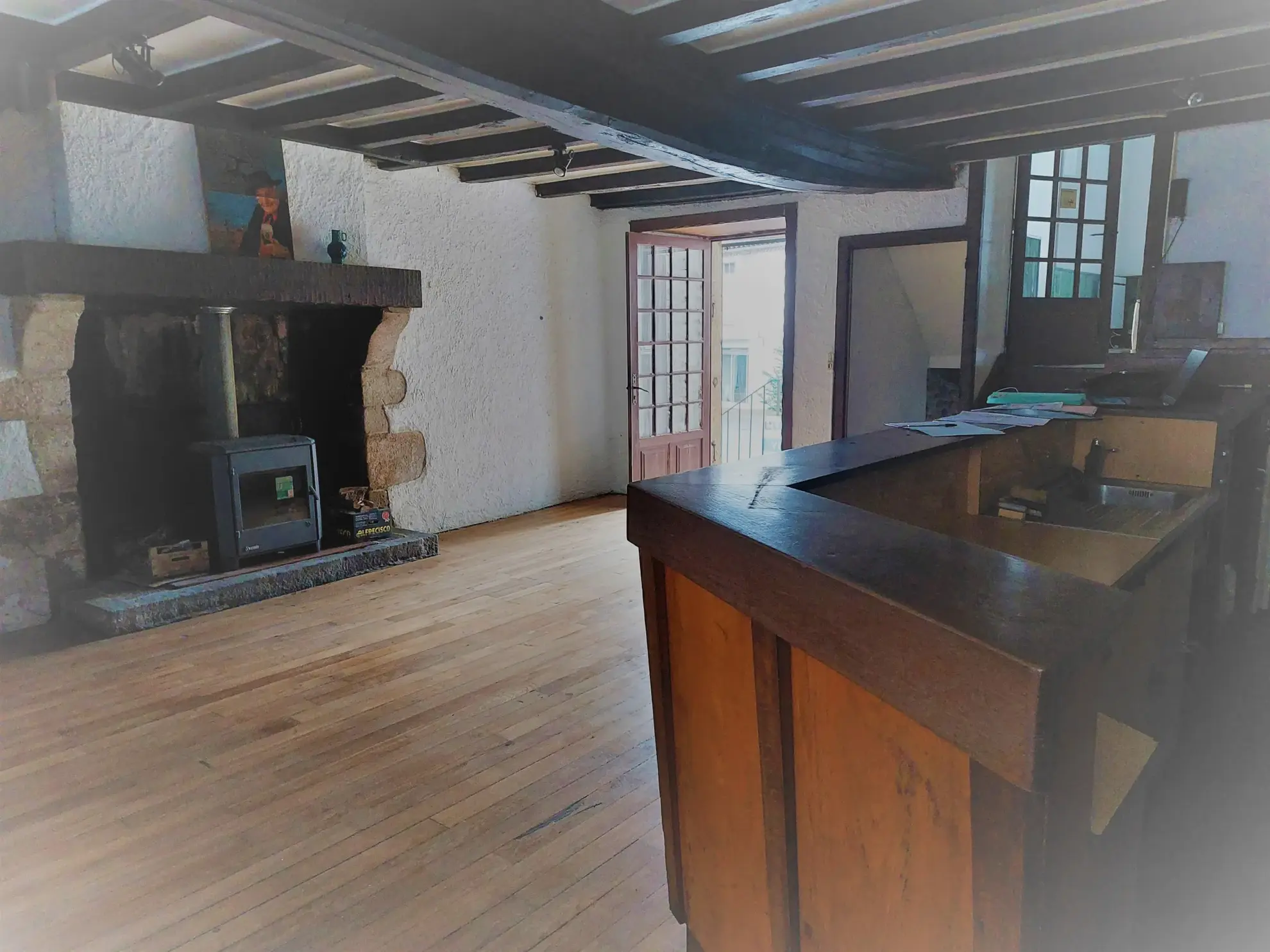Maison de Bourg à vendre à Champniers et Reilhac, 130 m² avec terrain et potentiel d'extension 