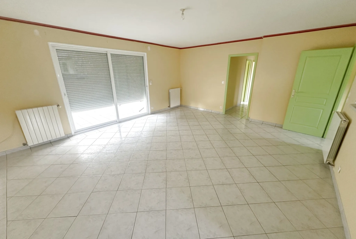 Maison de plain-pied à Marmande avec 3 chambres et jardin clos à vendre 