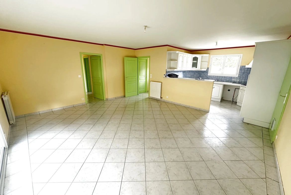 Maison de plain-pied à Marmande avec 3 chambres et jardin clos à vendre 