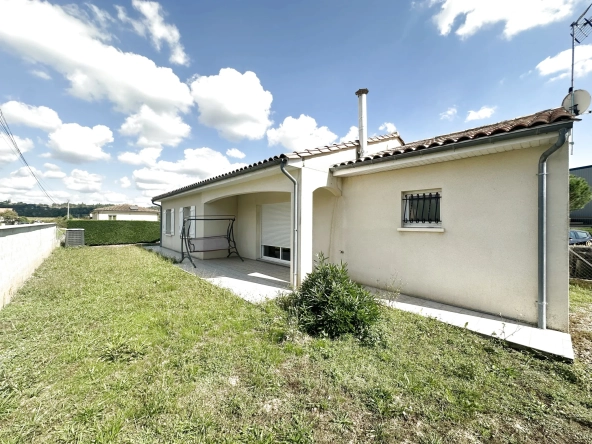 Maison de plain-pied à Marmande avec 3 chambres et jardin clos à vendre